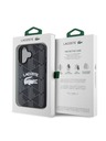 Lacoste Lacoste Blend Monogram MagSafe Hátlap iPhone 16-hoz Black