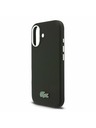 Lacoste Lacoste PVC Iconic Petit Pique Metal Logo MagSafe Hátlap iPhone 16-hoz Black