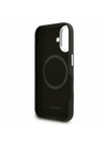 Lacoste Lacoste PVC Iconic Petit Pique Metal Logo MagSafe Hátlap iPhone 16-hoz Black