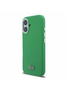 Lacoste Lacoste PVC Iconic Petit Pique Metal Logo MagSafe Hátlap iPhone 16-hoz Estragon Green
