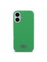 Lacoste Lacoste PVC Iconic Petit Pique Metal Logo MagSafe Hátlap iPhone 16-hoz Estragon Green