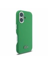 Lacoste Lacoste PVC Iconic Petit Pique Metal Logo MagSafe Hátlap iPhone 16-hoz Estragon Green