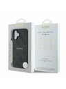 Guess Guess PU 4G Classic Logo MagSafe Hátlap iPhone 16 Plus-hoz Black