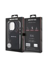 AMG AMG Rhombs MagSafe Hátlap iPhone 16 Pro-hoz Black/Red