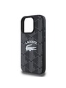 Lacoste Lacoste Blend Monogram MagSafe Hátlap iPhone 16 Pro-hoz Black
