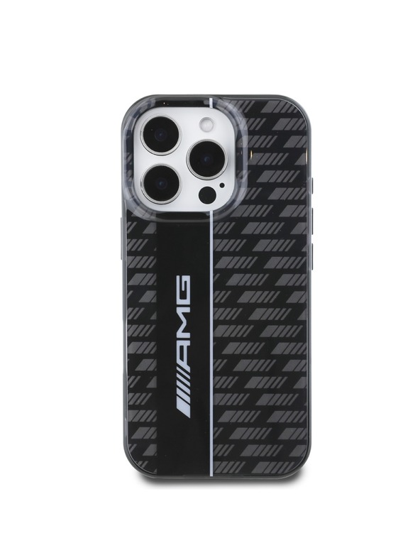 AMG AMG Carbon Pattern Hátlap iPhone 16 Pro Max-hoz Black
