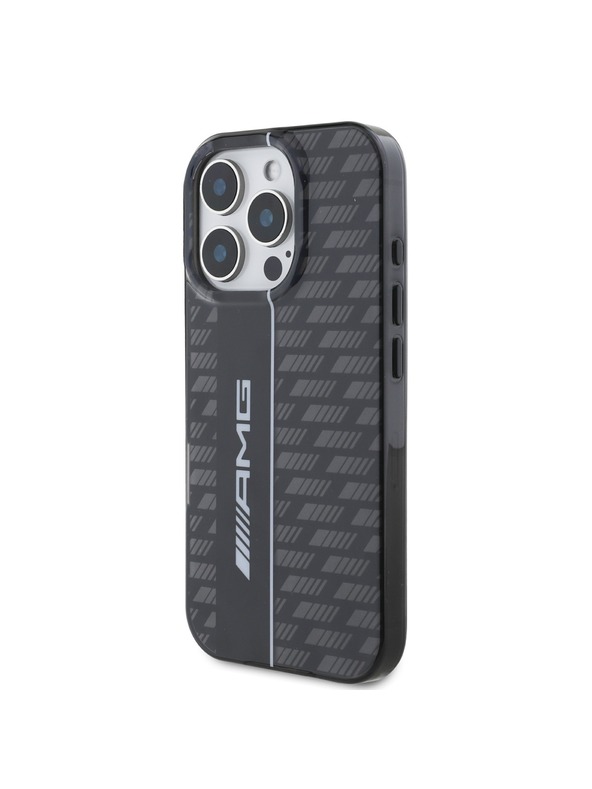 AMG AMG Carbon Pattern Hátlap iPhone 16 Pro Max-hoz Black