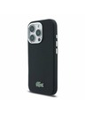 Lacoste Lacoste PVC Iconic Petit Pique Metal Logo MagSafe Hátlap iPhone 16 Pro Max-hoz Black