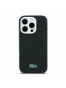 Lacoste Lacoste PVC Iconic Petit Pique Metal Logo MagSafe Hátlap iPhone 16 Pro Max-hoz Black
