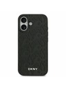 DKNY DKNY PU Leather Grid Pattern Magsafe Hátlap iPhone 17-hez Black