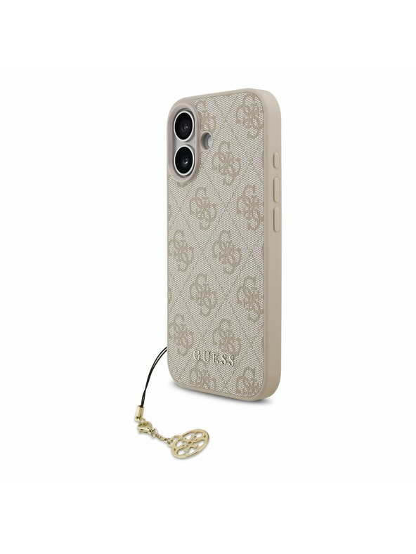 Guess Guess 4G Charm MagSafe Hátlap iPhone 17 Tone on Tone Pink