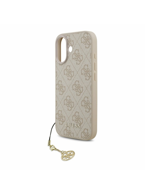 Guess Guess 4G Charm MagSafe Hátlap iPhone 17 Tone on Tone Pink