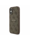 Guess Guess PU Leather 4G Colored Ring MagSafe Hátlap iPhone 17 Brown