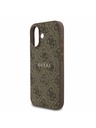 Guess Guess PU Leather 4G Colored Ring MagSafe Hátlap iPhone 17 Brown