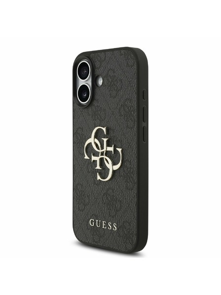 Guess Guess PU 4G Metal Logo Strap Hátlap iPhone 17 Black