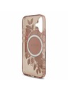 Guess Guess IML Flowers Strap MagSafe Hátlap iPhone 17 Pink
