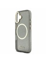 Guess Guess IML Glitter Script Strap MagSafe Hátlap iPhone 17 Black