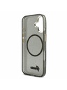 Guess Guess IML Glitter Script Strap MagSafe Hátlap iPhone 17 Black