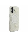 Guess Guess IML Flowers Allover Strap MagSafe Hátlap iPhone 17 White