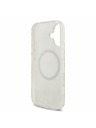 Guess Guess IML Flowers Allover Strap MagSafe Hátlap iPhone 17 White