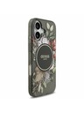 Guess Guess IML Flowers Strap MagSafe Hátlap iPhone 17 Black