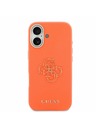 Guess Guess PU Resin Logo Hátlap iPhone 17 Orange