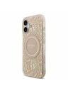 Guess Guess IML Flowers Allover Strap MagSafe Hátlap iPhone 17 Pink