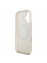 Guess Guess IML Flowers Allover Strap MagSafe Hátlap iPhone 17 Pink
