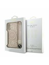 Guess Guess IML Flowers Allover Strap MagSafe Hátlap iPhone 17 Pink
