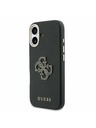 Guess Guess PU Resin Logo Hátlap iPhone 17 Black