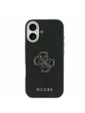 Guess Guess PU Resin Logo Hátlap iPhone 17 Black