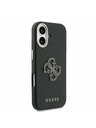 Guess Guess PU Resin Logo Hátlap iPhone 17 Black