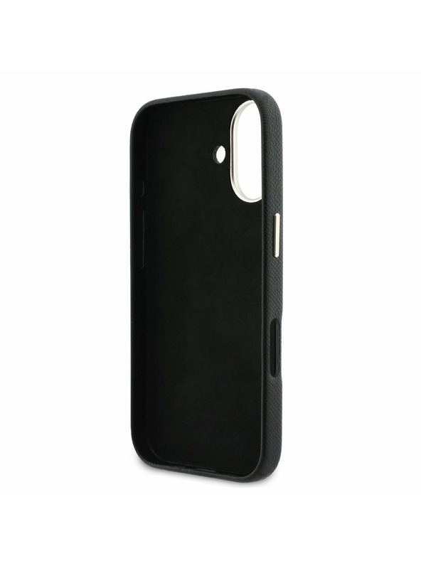 Guess Guess PU Resin Logo Hátlap iPhone 17 Black