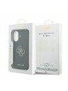 Guess Guess PU Resin Logo Hátlap iPhone 17 Black