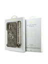 Guess Guess PU 4G Metal Logo Strap Hátlap iPhone 17 Brown