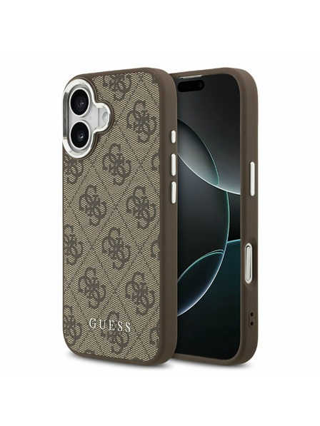 Guess Guess 4G MagSafe Hátlap iPhone 17 Brown
