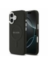 Guess Guess PU Saffiano MagSafe Hátlap iPhone 17 Black
