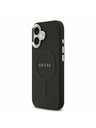 Guess Guess PU Saffiano MagSafe Hátlap iPhone 17 Black
