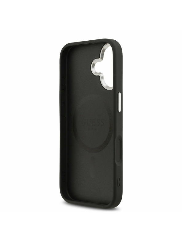 Guess Guess PU Saffiano MagSafe Hátlap iPhone 17 Black