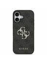 Guess Guess PU 4G Metal Logo Hátlap iPhone 17 Grey
