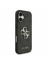 Guess Guess PU 4G Metal Logo Hátlap iPhone 17 Grey