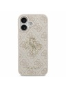 Guess Guess PU 4G Metal Logo Hátlap iPhone 17 Pink
