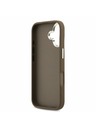 Guess Guess PU 4G Metal Logo Hátlap iPhone 17 Silver Brown