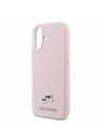 Karl Lagerfeld Karl Lagerfeld PU Karl és Choupette Fejek Csapok MagSafe Hátsó Tok iPhone 17-hez Rózsaszín