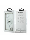 Karl Lagerfeld Karl Lagerfeld IML K&CH Fejek Fém Keret MagSafe Hátsó Tok iPhone 17-hez Átlátszó