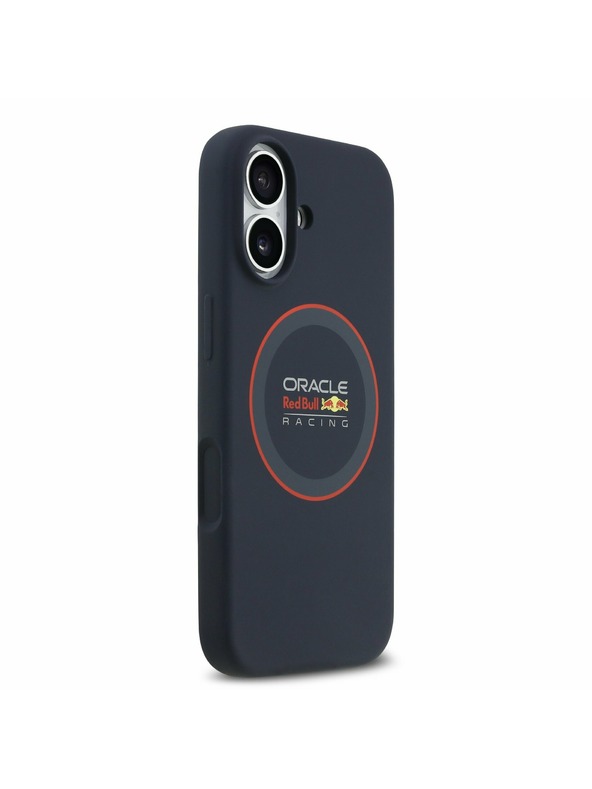 Red Bull Red Bull Szilikon Piros Gyűrű MagSafe Hátsó Tok iPhone 17-hez Sötétkék