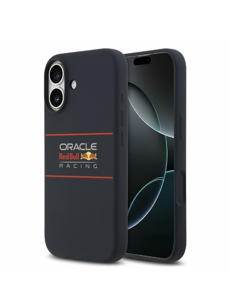 Red Bull Red Bull Silicone Horizontal Logo MagSafe Hátlap iPhone 17 számára Navy