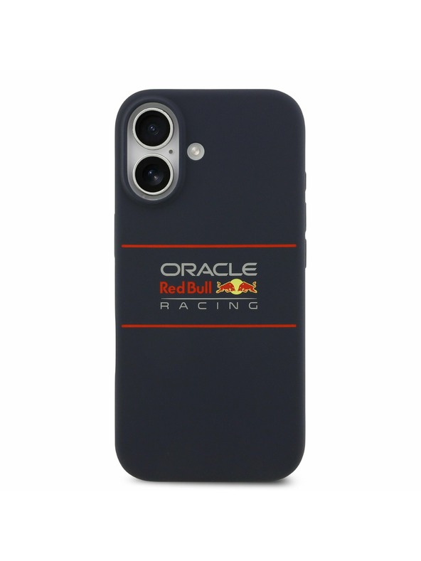 Red Bull Red Bull Silicone Horizontal Logo MagSafe Hátlap iPhone 17 számára Navy