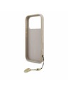 Guess Guess 4G Charm MagSafe Hátlap iPhone 17 Pro számára Tone on Tone Pink