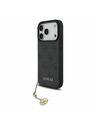 Guess Guess 4G Charm MagSafe Hátlap iPhone 17 Pro számára Tone on Tone Grey